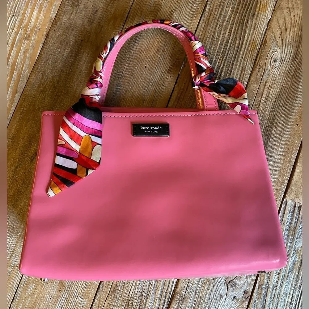 NWT Kate Spade Pink Nylon Shoulder Bag